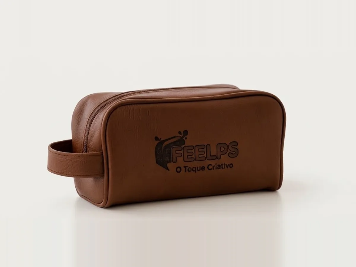 Necessaire em couro, opção 1 de 2